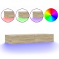 vidaXL TV-Schrank mit LED-Leuchten Sonoma-Eiche 90x35x15,5 cm vidaXL TV-Schrank mit LED-Leuchten Sonoma-Eiche 90x35x15,5 cm