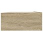 vidaXL TV-Schrank mit LED-Leuchten Sonoma-Eiche 90x35x15,5 cm vidaXL TV-Schrank mit LED-Leuchten Sonoma-Eiche 90x35x15,5 cm