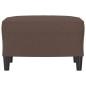 vidaXL Fußhocker Braun 60x50x41 cm Kunstleder vidaXL Fußhocker Braun 60x50x41 cm Kunstleder
