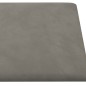 Wandpaneele 12 Stk. Hellgrau 30x30 cm Samt 1,08 m² Wandpaneele 12 Stk. Hellgrau 30x30 cm Samt 1,08 m²