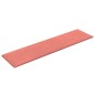 Wandpaneele 12 Stk. Rosa 60x15 cm Samt 1,08 m² Wandpaneele 12 Stk. Rosa 60x15 cm Samt 1,08 m²