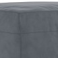 vidaXL Fußhocker Dunkelgrau 60x50x41 cm Samt vidaXL Fußhocker Dunkelgrau 60x50x41 cm Samt