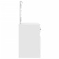 vidaXL Schminktisch mit LED Weiß 130x50x132,5 cm vidaXL Schminktisch mit LED Weiß 130x50x132,5 cm