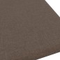 Wandpaneele 12 Stk. Braun 30x30 cm Stoff 1,08 m² Wandpaneele 12 Stk. Braun 30x30 cm Stoff 1,08 m²