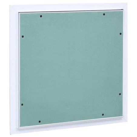 vidaXL Revisionsklappe mit Aluminium-Rahmen und GK-Einlage 400x400 mm