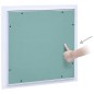 vidaXL Revisionsklappe mit Aluminium-Rahmen und GK-Einlage 400x400 mm vidaXL Revisionsklappe mit Aluminium-Rahmen und GK-Einlage 400x400 mm