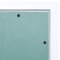 vidaXL Revisionsklappe mit Aluminium-Rahmen und GK-Einlage 400x400 mm vidaXL Revisionsklappe mit Aluminium-Rahmen und GK-Einlage 400x400 mm