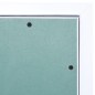 vidaXL Revisionsklappe mit Aluminium-Rahmen und GK-Einlage 400x600 mm vidaXL Revisionsklappe mit Aluminium-Rahmen und GK-Einlage 400x600 mm