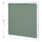 vidaXL Revisionsklappe mit Aluminium-Rahmen und GK-Einlage 600x600 mm vidaXL Revisionsklappe mit Aluminium-Rahmen und GK-Einlage 600x600 mm