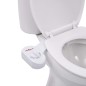 vidaXL Bidet-Aufsatz für Toilettensitz Einzeldüse vidaXL Bidet-Aufsatz für Toilettensitz Einzeldüse