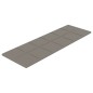 Wandpaneele 12 Stk. Hellgrau 90x30 cm Samt 3,24 m² Wandpaneele 12 Stk. Hellgrau 90x30 cm Samt 3,24 m²