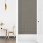 Wandpaneele 12 Stk. Hellgrau 90x30 cm Samt 3,24 m² Wandpaneele 12 Stk. Hellgrau 90x30 cm Samt 3,24 m²