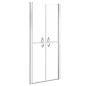 vidaXL Duschtür Transparent ESG 86x190 cm vidaXL Duschtür Transparent ESG 86x190 cm