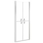 vidaXL Duschtür Transparent ESG 91x190 cm vidaXL Duschtür Transparent ESG 91x190 cm