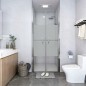 vidaXL Duschtür Halbmatt ESG 86x190 cm vidaXL Duschtür Halbmatt ESG 86x190 cm