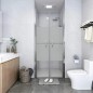 vidaXL Duschtür Halbmatt ESG 96x190 cm vidaXL Duschtür Halbmatt ESG 96x190 cm