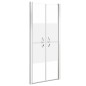 vidaXL Duschtür Halbmatt ESG 101x190 cm vidaXL Duschtür Halbmatt ESG 101x190 cm