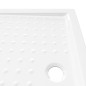 vidaXL Duschwanne Anti-Rutsch Weiß 90x70x4 cm ABS vidaXL Duschwanne Anti-Rutsch Weiß 90x70x4 cm ABS