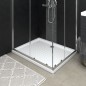 vidaXL Duschwanne Anti-Rutsch Weiß 80x100x4 cm ABS vidaXL Duschwanne Anti-Rutsch Weiß 80x100x4 cm ABS