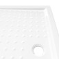vidaXL Duschwanne Anti-Rutsch Weiß 80x100x4 cm ABS vidaXL Duschwanne Anti-Rutsch Weiß 80x100x4 cm ABS