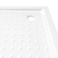 vidaXL Duschwanne Anti-Rutsch Weiß 80x80x4 cm ABS vidaXL Duschwanne Anti-Rutsch Weiß 80x80x4 cm ABS