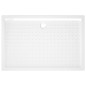 vidaXL Duschwanne Anti-Rutsch Weiß 80x120x4 cm ABS vidaXL Duschwanne Anti-Rutsch Weiß 80x120x4 cm ABS