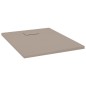 vidaXL Duschwanne SMC Braun 90x70 cm vidaXL Duschwanne SMC Braun 90x70 cm