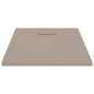 vidaXL Duschwanne SMC Braun 90x70 cm vidaXL Duschwanne SMC Braun 90x70 cm