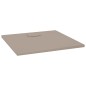 vidaXL Duschwanne SMC Braun 90x80 cm vidaXL Duschwanne SMC Braun 90x80 cm