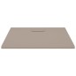 vidaXL Duschwanne SMC Braun 90x80 cm vidaXL Duschwanne SMC Braun 90x80 cm