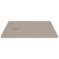 vidaXL Duschwanne SMC Braun 90x80 cm vidaXL Duschwanne SMC Braun 90x80 cm