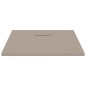 vidaXL Duschwanne SMC Braun 90x90 cm vidaXL Duschwanne SMC Braun 90x90 cm