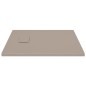 vidaXL Duschwanne SMC Braun 90x90 cm vidaXL Duschwanne SMC Braun 90x90 cm