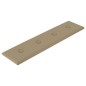 Wandpaneele 12 Stk. Cappuccino-Braun 60x15cm Kunstleder 1,08 m² Wandpaneele 12 Stk. Cappuccino-Braun 60x15cm Kunstleder 1,08 m²