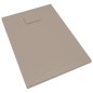vidaXL Duschwanne SMC Braun 100x70 cm vidaXL Duschwanne SMC Braun 100x70 cm