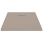 vidaXL Duschwanne SMC Braun 100x70 cm vidaXL Duschwanne SMC Braun 100x70 cm