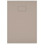 vidaXL Duschwanne SMC Braun 100x70 cm vidaXL Duschwanne SMC Braun 100x70 cm