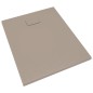 vidaXL Duschwanne SMC Braun 100x80 cm vidaXL Duschwanne SMC Braun 100x80 cm