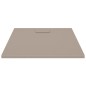 vidaXL Duschwanne SMC Braun 100x80 cm vidaXL Duschwanne SMC Braun 100x80 cm