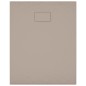 vidaXL Duschwanne SMC Braun 100x80 cm vidaXL Duschwanne SMC Braun 100x80 cm