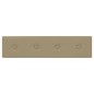 Wandpaneele 12 Stk. Cappuccino-Braun 60x15cm Kunstleder 1,08 m² Wandpaneele 12 Stk. Cappuccino-Braun 60x15cm Kunstleder 1,08 m²
