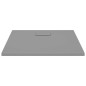 vidaXL Duschwanne SMC Grau 90x90 cm vidaXL Duschwanne SMC Grau 90x90 cm