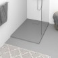 vidaXL Duschwanne SMC Grau 100x70 cm vidaXL Duschwanne SMC Grau 100x70 cm
