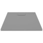 vidaXL Duschwanne SMC Grau 100x70 cm vidaXL Duschwanne SMC Grau 100x70 cm