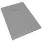 vidaXL Duschwanne SMC Grau 100x70 cm vidaXL Duschwanne SMC Grau 100x70 cm