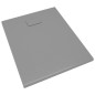 vidaXL Duschwanne SMC Grau 100x80 cm vidaXL Duschwanne SMC Grau 100x80 cm