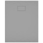vidaXL Duschwanne SMC Grau 100x80 cm vidaXL Duschwanne SMC Grau 100x80 cm