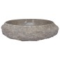 vidaXL Waschbecken Grau Ø40x12 cm Marmor vidaXL Waschbecken Grau Ø40x12 cm Marmor