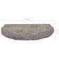 vidaXL Waschbecken Grau Ø40x12 cm Marmor vidaXL Waschbecken Grau Ø40x12 cm Marmor