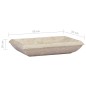 vidaXL Waschbecken Creme 50x35x10 cm Marmor vidaXL Waschbecken Creme 50x35x10 cm Marmor